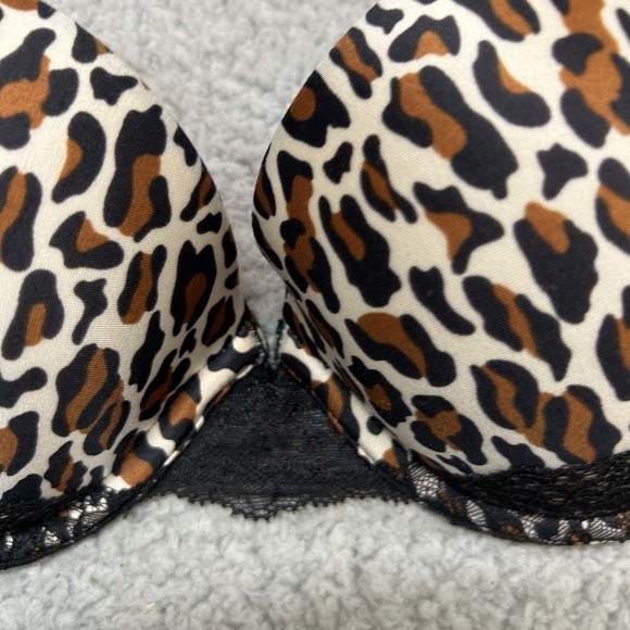 Wonderbra Bra 36B Push Up Bra 7234 Satin and Lace Push-Up Underwire - Picture 2 of 11